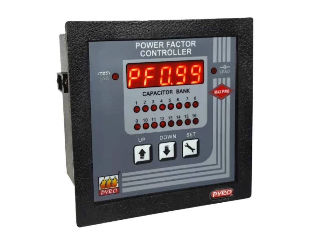 Automatic-Power-Factor-Controller-12-Banks