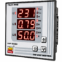 3 Phase VAF Meter- 96x96 mm I Display of voltage, current, frequency, run hour & RPM. I Higher measurement accuracies I One year Warranty