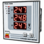 3-Phase Volt Meter, 3-Digit, 3-Line Display, 96 X 96mm