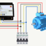 3phase volt meter connection